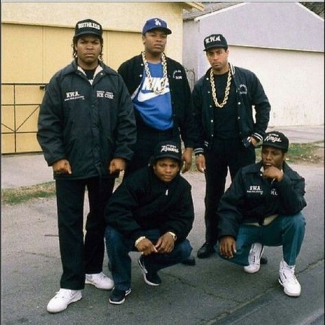 N.w.a Aesthetic, Nwa 90s, Gangsta Rapper, 90s Photos, Rap City, 90s Street Style, History Of Hip Hop, Hip Hop Classics, Straight Outta Compton