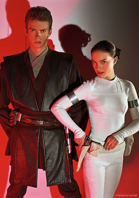 Anakin Costume, Padme Costume, Disfraz Star Wars, Star Wars Couples, Couples Halloween Outfits, Star Wars Padme, Anakin And Padme, Star Wars Halloween, Dark Vador