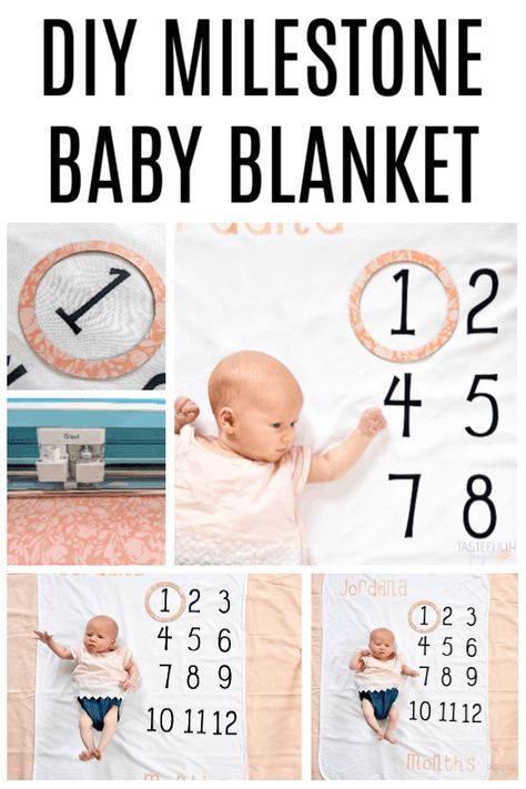 Make Your Own Blanket, Milestone Baby Blanket, Milestone Blankets, Child Sleep, Baby Milestones Pictures, Monthly Pictures, Baby Boy Swag, Milestone Pictures, Diy Bebe