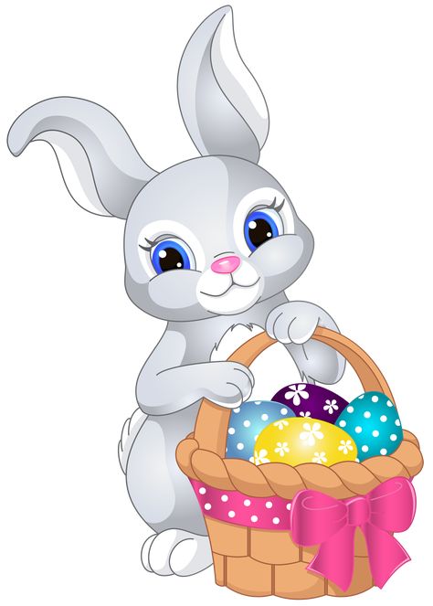 Easter Bunny Images, Basket Clipart, Easter Yard Art, Easter Bunny Cartoon, Easter Bunny Pictures, Easter Cartoons, Easter Bunny Colouring, Easter Drawings, Easter Paintings