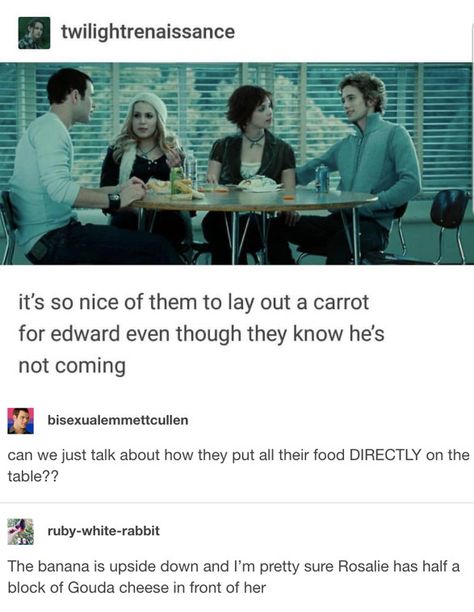 18 Times Tumblr Was Incredibly Hilarious About "Twilight" Humour, Twilight Jokes, Twilight Funny, Twilight Memes, Spider Monkey, Twilight Pictures, Ziplock Bag, Twilight Movie, Edward Cullen