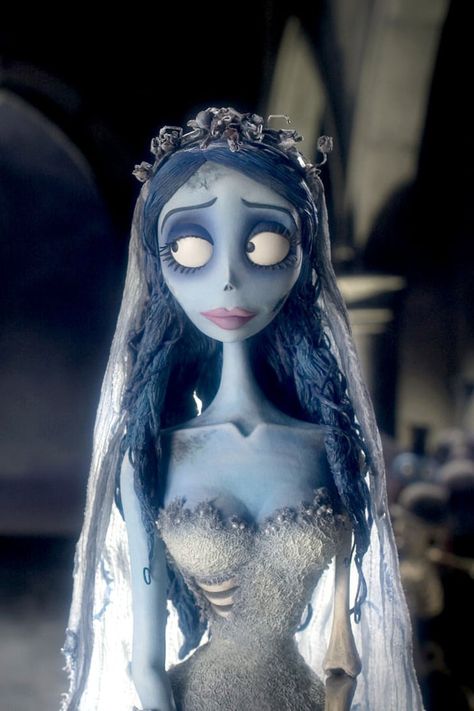 See Revolution Beauty's Corpse Bride Makeup Collection Corpse Bride, Wedding Dress, The Corpse Bride, Blue