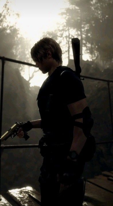 Leon, Resident Evil 4 Leon Wallpaper, Leon Wallpaper Resident Evil, Re4 Wallpaper, Leon Wallpaper, Shadow Wallpaper, Evil Pictures, Resident Evil Leon, Lockscreen Wallpaper