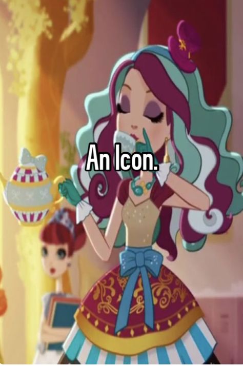 Old Disney, Ever After High Madeline Hatter, Maddie Hatter, Madeline Hatter, Deer Girl, Ever After Dolls, Childhood Characters, Ever After High, Halloween Disfraces