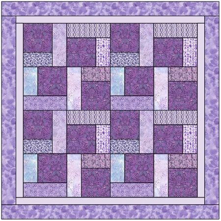 Building Blocks Quilt Pattern Free, Focus Fabric Quilt Ideas, Quick Quilts To Make Free Pattern, Turning Twenty Quilt Pattern Free, Twin Size Quilt Pattern Free, Easy Free Quilt Patterns, 3 Fabric Quilt Pattern Free, 4 Fabric Quilt Pattern, Free Quilt Patterns Printables Simple