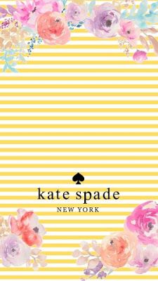 Kate Summer (Wallpapers) | ❣ ReeseyBelle ❣ Spade Wallpaper, Kate Spade Desktop Wallpaper, Kate Spade Wallpaper, Ipad Wallpaper Quotes, Screensaver Iphone, Iphone Wallpaper Kate Spade, Iphone 6 Wallpaper, Wallpaper Iphone Quotes, Trendy Wallpaper