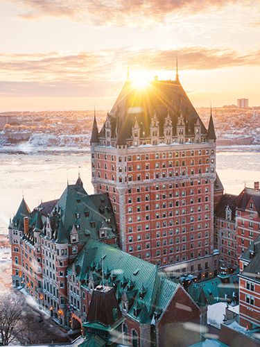 Saint Lawrence River, St Lawrence River, Chateau Frontenac, Canada Trip, Quebec City Canada, Old Quebec, City Sketch, Fairmont Hotel, St Lawrence