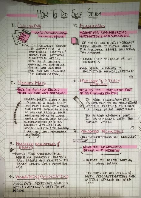 Exam Notes Ideas, How To Notes, Cute Ways To Make Notes, How To Make Good Notes, School Planner Organization, Notes Layout, Study Guide Template, Middle School Essentials, Exam Notes