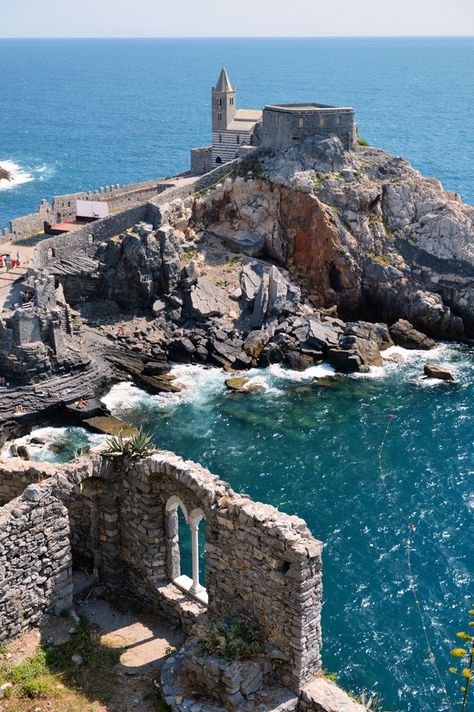 Portovenere Italy, Italy Liguria, Italia Top, Ligurian Coast, Liguria Italy, Gothic Church, Saint Peter, La Spezia, Castle Ruins