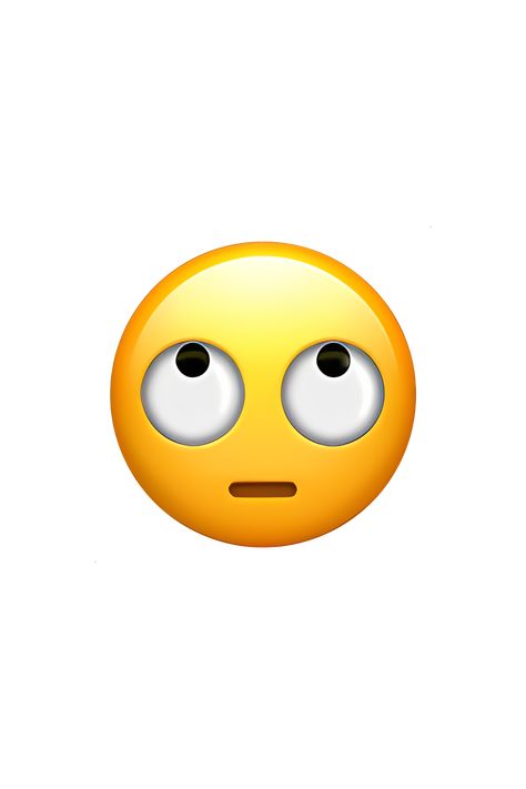 The 🙄 Face With Rolling Eyes emoji depicts a face with closed eyes and raised eyebrows, with the eyes rolled upwards and to the side. The mouth is slightly open, with a small frown or smirk. The overall expression is one of annoyance, boredom, or disbelief. The emoji is often used to convey sarcasm or frustration. Eye Roll Emoji, Emoji Annoyed, Rolled Eyes Mood, Side Eye Emoji, Annoyed Emoji, Smirk Emoji, Roll Eyes, Iphone Emojis, Annoyed Face