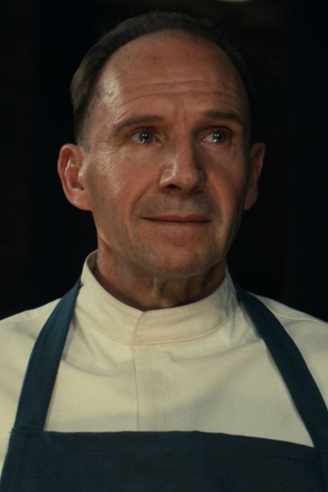 Ralph Fiennes as Chef Slowik in The Menu (2022) #menu #movie #chef #man #actor #tears Voldemort And Bellatrix, Man Actor, Schindler’s List, Nanny Mcphee, The Goblet Of Fire, Grand Budapest, Grand Budapest Hotel, Ralph Fiennes, The Menu
