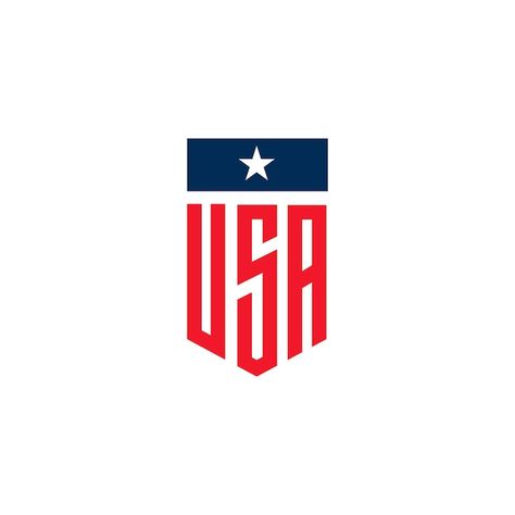 Usa Logo Design, American Logo Design, Sports Bar Logo, Logo America, Podcast Branding, Logo Usa, Us Logo, America Logo, American Logo