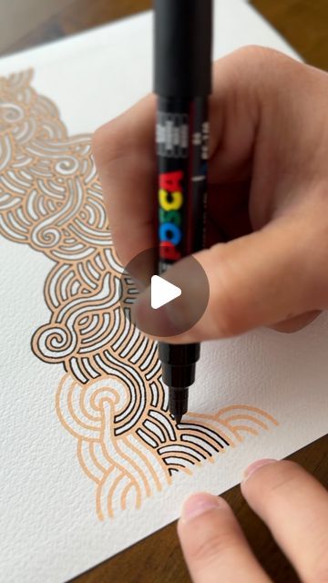 Danilo Rodriguez Reyes on Instagram: "It’s nice to be drawing back on paper after a while of using canvas 🎨🖋️ #abstract #art #artist #draw #drawing #abstractart #danilorreyesart #poscaart #posca #nz #lineart #zentangle" Zentangle On Canvas, Best Zentangle Art, Abstract Journal Art, Arts And Crafts Drawing, Mindless Drawing Ideas, Abstract Doodle Ideas, Lined Paper Drawing Doodles, Line Drawing Doodles, How To Draw Abstract Art