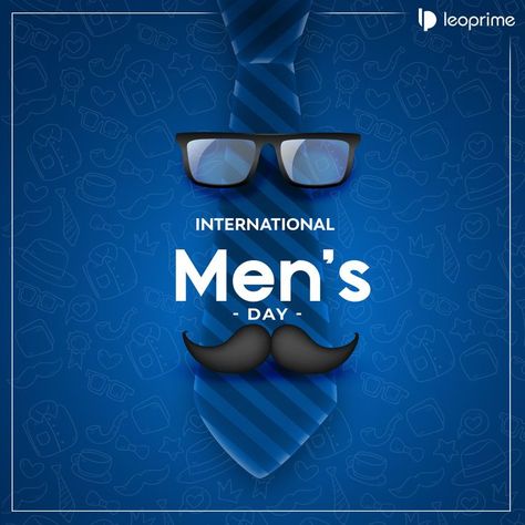 To all Men around the world, here's to the courage you exhibit every year & the hard work you put into everything you do! On this International Men's Day, let us celebrate all the men who paved a path for resilience and respect! Happy International Men's day! #InternationalMensDay #mensday #mensday2021 #internationalmensday2021 #happymensday #happymensday2021 #leoprime Happy International Mens Day Posts, International Mens Day Poster, Mens Day Poster, Mens Day Images, International Men's Day Creative, Happy Mens Day, World Men's Day, International Mens Day, Happy Men's Day