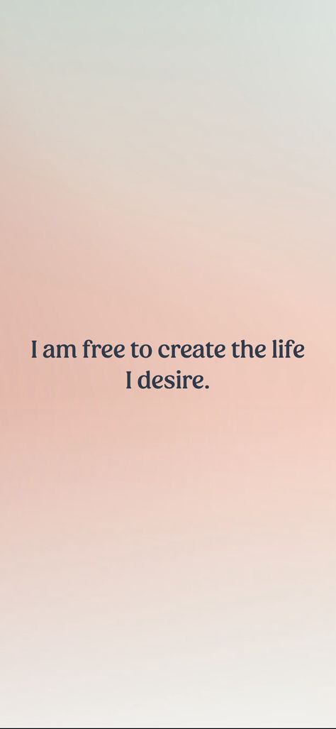 I am free to create the life I desire. From the I am app: https://iamaffirmations.app/download I Am Desirable, I Am That I Am, I Create My Own Reality, Vision 2024, I Am Free, Self Concept, Pinterest Boards, Positive Mind, App Download