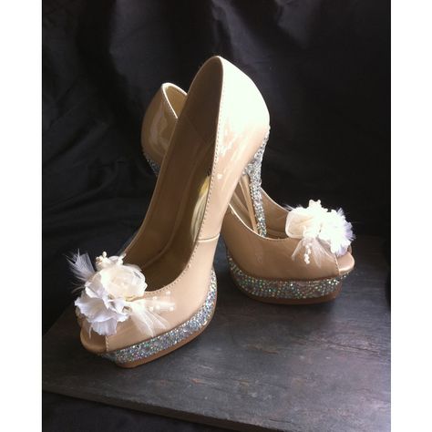 Burlesque Shoes Movie Beige Peep Toe Rhinestone Pumps Christian Louis... ($315) ❤ liked on Polyvore Burlesque Shoes, Louis Vuitton Heels, Red Bottom Heels, Louis Vuitton Shoes Heels, Rhinestone Pumps, Black Strap Heels, Christian Louboutin Outlet, Blue Wedding Shoes, Prom Heels