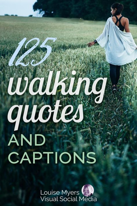 stylish woman walking in field with script 125 walking quotes and captions. Walking Friends Quote, Walking Is Good For Health, Funny Walking Pictures, Walking With A Friend Quote, Love Walking Quotes, Walking Into 2024, Walking For Health Quotes, Walking Clears The Mind Quotes, Motivational Quotes For Walking