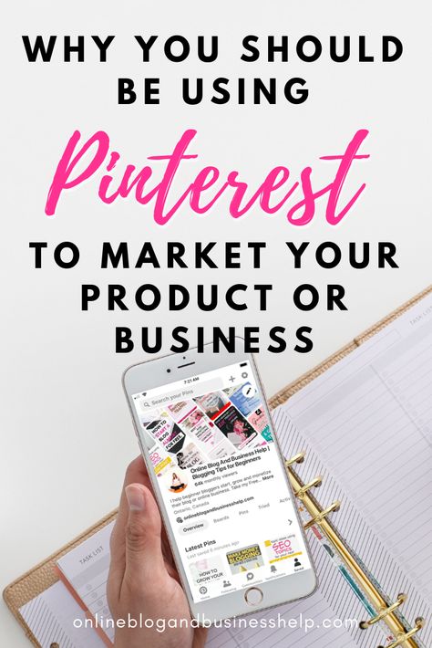 Why you should be using Pinterest to market your business. Are you struggling to find places to promote your blog post, product or business? Did you know that Pinterest is a HUGE source for driving traffic to blogs and websites? In this post I'll cover how and why Pinterest can help bring traffic to your site and help you make more sales. Find out why you are seriously missing out if you aren't using Pinterest for marketing your small business! #pinterest #marketing #onlinemarketing #blogtips Pinterest Marketing Business, Business Pinterest, Learn Pinterest, Pinterest Business, Pinterest Growth, Pinterest Affiliate Marketing, Pinterest Business Account, Market Your Business, Using Pinterest