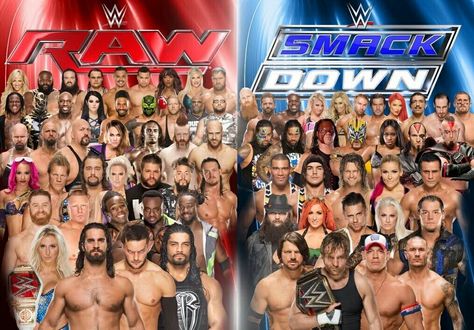 New Raw & Smackdown Live Roster Wwe Draft, The Undertaker, Braun Strowman, Wwe Smackdown, Smart Men, Wwe Wrestlers, Monday Night, A J, Roman Reigns