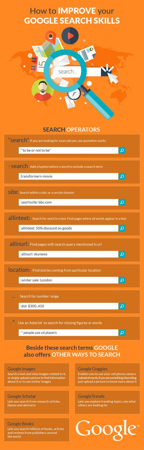 How to Improve Your Google Search Skills: Google has been the favorite search engine for people around the world. However there are so many files and too much data available at Google that one might feel lost at times. To make sure your research is quick and relevant; there are certain tricks to use. Organisation, Boolean Operators, Search Operators, Iphone Info, Google Tools, Information Literacy, Google Marketing, Research Writing, Feel Lost