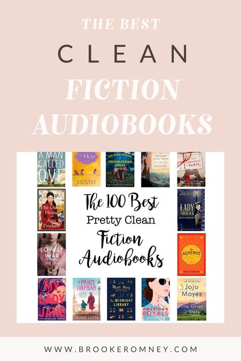 Best Christian Audiobooks, Clean Historical Fiction Books, Clean Fiction Books For Women, Clean Fiction Books, Clean Mystery Books, Short Audiobooks, Clean Books To Read, Clean Books, Clean Romance Books