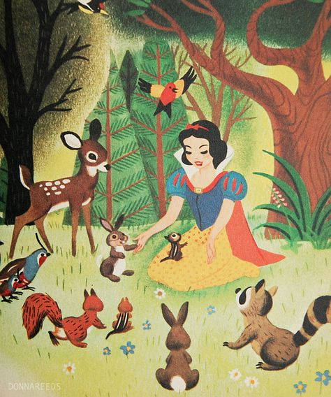 Walt Disney animation movie enchanting fairytale Snow White and the Seven Dwarfs illustration Downtown Disney, Moonage Daydream, Animation Disney, 동화 삽화, Woodstock Festival, Richard Scarry, Disney Princess Snow White, Images Disney, Walt Disney Animation