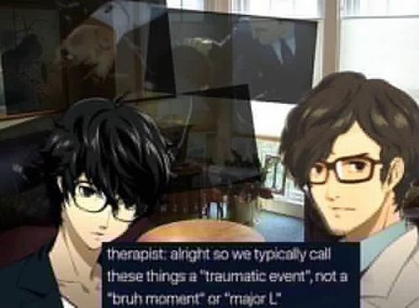 Persona 5 Goro, Persona 5 Memes, Persona Five, Persona 5 Joker, Akira Kurusu, I'm A Loser, Joker Is, Persona 4, Persona 5