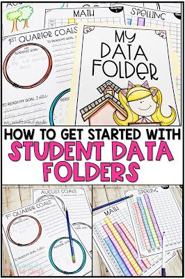 How To Organize Student Data, Data Binders For Students, Classroom Systems, Student Data Folders, Data Walls, Map Testing, Sped Resources, Data Boards, How To Teach Students