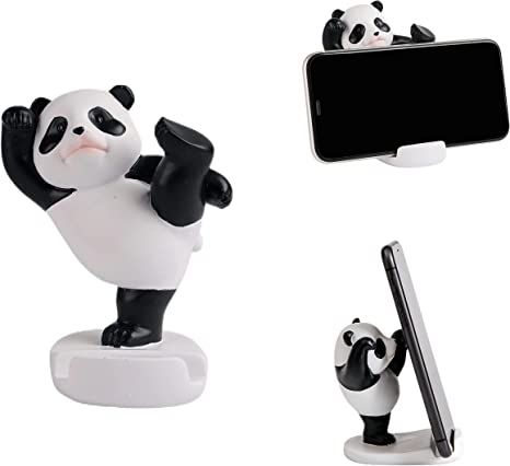 Amazon.com: Stellar Panda Kawaii Phone Stand for Desk,Adjustable Compatible with Smartphones and Tablets,Cute Panda Smartphone Stand,Kawaii Room Decor Aesthetic (Black) : Cell Phones & Accessories Pandas, Room Decor Aesthetic Black, Panda Room, Panda Accessories, Panda Decor, Panda Stuff, Panda Items, Panda Kawaii, Panda Decorations