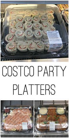 Costco Party Platters, Costco Party Food, Costco Party, Hosting Hacks, Graduation Food, Costco Meals, Graduation Party Foods, Party Platter, Mac Ipad