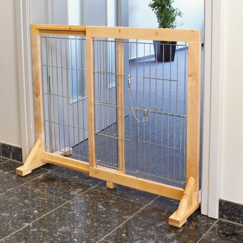 Freestanding Dog Gate, Puppy Gates, Portable Dog Kennels, Diy Dog Gate, Wooden Pet Gate, Dog Barrier, Pet Barrier, Baby Gates, Baby Gate