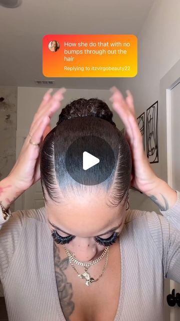 Natural Slick Bun For Black Women, Sleek Heart Bun, Braided Bun Natural Hairstyles, Easy Updos For Natural Hair Black Women, Messy Bun Relaxed Hair, Slick Back Small Bun Natural Hair, Cute Bun Black Women, Low Ponytail Hairstyles For Black Women Weave Side Part, Ponytail Designs For Black Women