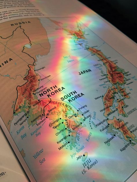 Asia Map Aesthetic, East Asia Map, Map Aesthetic, Art Student Aesthetic, Geo Board, University Inspiration, Korea Map, Maps Aesthetic, Ap Human Geography