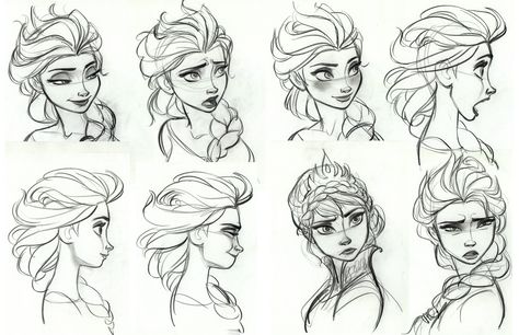 Elsa model sheet Otto Schmidt, Disney Characters Frozen, Elsa Character, Design Sheet, Character Design Cartoon, Frozen Characters, Character Model Sheet, 3d Modelle, Model Sheet