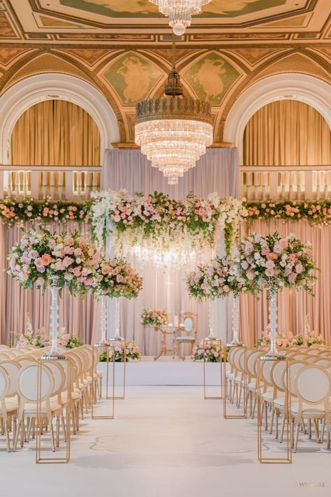 Channelling Versailles ~ WedLuxe Media Gold Wedding Ceremony, Glamorous Wedding Decorations, Sustainable Flowers, French Royalty, Caribbean Destinations, Luxury Wedding Decor, Photography Decor, Event Planning Design, Wedding News