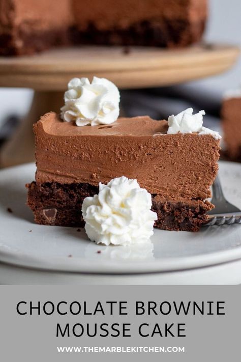 Pie, Mousse Cake Filling, Eggless Chocolate Mousse, Chocolate Mousse Cake Filling, Moose Cake, Mousse Cake Recipe, Fudgy Brownie, Mousse Dessert, Frosé