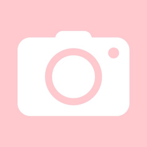 pink camera icon for phone Aesthetic Iphone Icons Pink, Pink Phone Icons For Apps, Widget Icons Aesthetic Pink, Pastel Pink Iphone Icons, Iphone Icons Aesthetic Pink, All Apps Icon Pink, Pink Ios Icons Aesthetic, Iphone Icon Pastel, Phone App Icons Pink