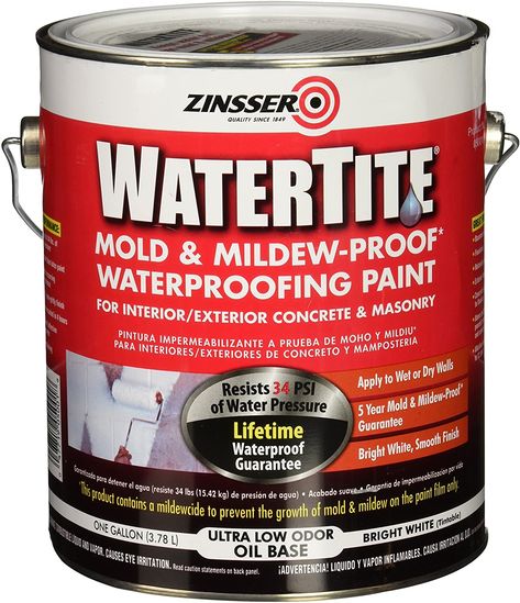 5 Best Mold Resistant Paints [2020 Professional Review] ★ That Painter Best Paint For Bathroom, Waterproofing Basement Walls, Basement Waterproofing Diy, Basement Window Well, Paint Bathroom, Basement Painting, Primer Paint, Basement Organization, Mold In Bathroom