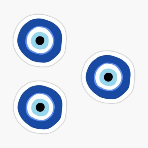 Evil Eye App Icon, Eye App Icon, App Icon Tiktok, Stickers Cool, Preppy Stickers, Cute Laptop Stickers, Collage Phone Case, Scrapbook Book, Iphone Case Stickers