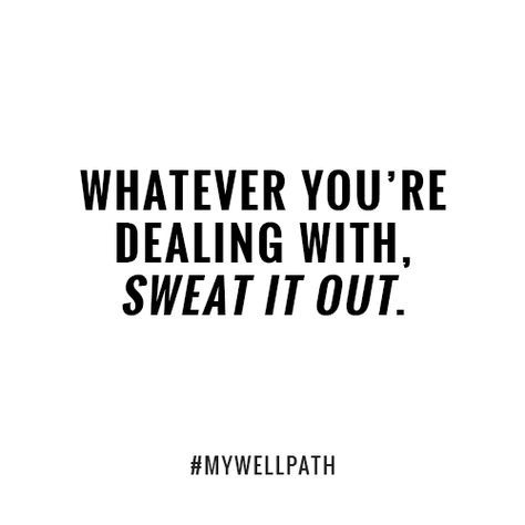 Sweat the stress away and you'll thank yourself later! Daily Workout Motivation Quotes, Stretching Quotes Fitness, Sweat It Out Quotes, Workout Is Therapy Quote, Gym Quotes Therapy, Workout Therapy Quotes, Sweat Quotes Inspiration, Sweating Quotes, Treadmill Quotes