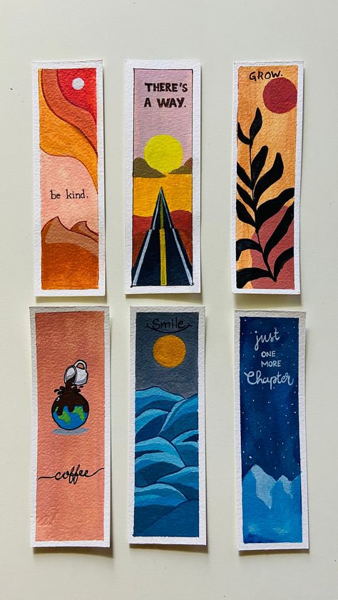 These handmade bookmarks, coffee, set of 6 bookmarks, unique colorful bookmarks, be kind, just one more chapter, eco friendly bookmarks, Bookmark Acrylic Ideas, Oil Pastel Bookmarks, Spiritual Bookmarks, Bookmark Ideas Watercolor, Homemade Book Marks, Hand Painted Bookmarks, Unique Bookmarks Handmade, Bookmarks Coffee, Bookmarks Unique