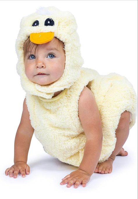 Dress-Up-America Baby Duck Costume - Little Chick Costume for Babies - Halloween Chicken Farm Animal Costume for Infants Post contain affiliate link. Baby Duck Costume, Baby Chicken Costume, Farm Animal Costumes, Halloween Chicken, Bubble Outfit, Duck Costume, Duck Costumes, Bubble Clothes, Chicken Costumes