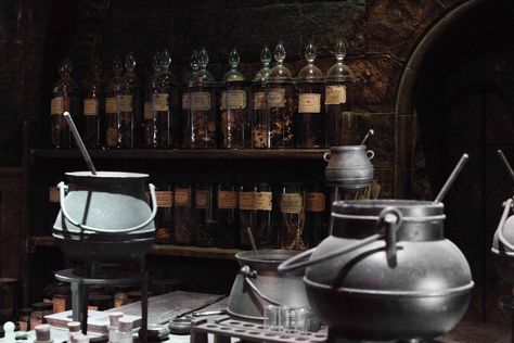 potions classroom Potions Hogwarts Aesthetic, Potion Class Aesthetic, Magic Classroom Aesthetic, Hogwarts Potions Classroom, Potion Class Harry Potter, Potions Aesthetic Harry Potter, Harry Potter Potions Aesthetic, Hogwarts Potions Aesthetic, Potions Harry Potter Aesthetic
