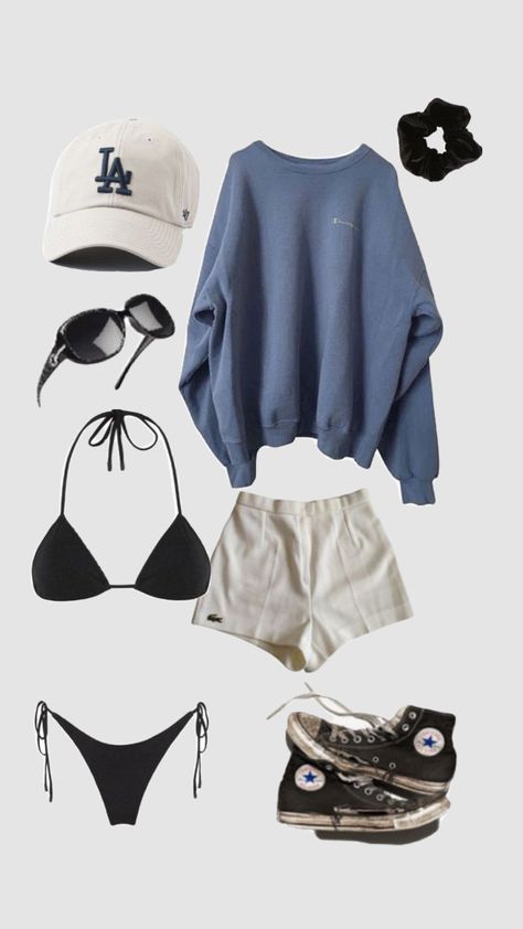 Summer fit Trendy Summer Fits 2023, Obx Summer Outfits, Lookbook Outfits Summer 2023, Trendy Outfits 2023 Summer, Cute Amusement Park Outfit, Simple Trendy Outfits Summer, Summer Outfit Board, Simple Beach Outfit Ideas, Swaggy Outfits Summer