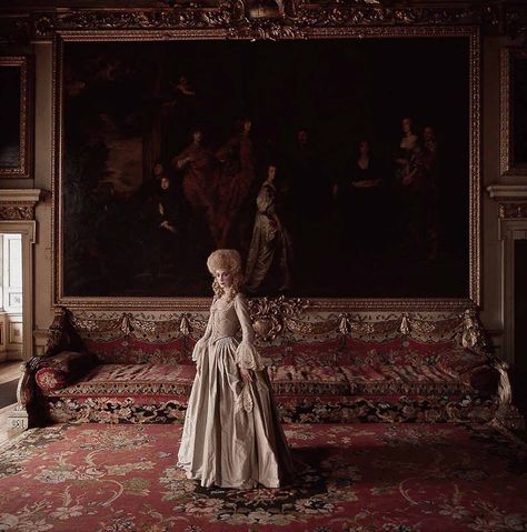 Marisa Berenson as "Lady Lyndon" in Stanley Kubrick's "Barry Lyndon". Barry Lategan, 1976. Evil Under The Sun, Wilton House, Barry Lyndon, Marisa Berenson, Vogue British, Baroque Painting, 18th Century Paintings, Townhouse Designs, Vogue Archive