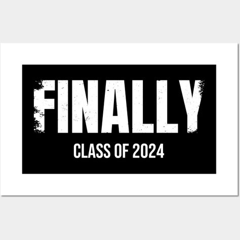 Celebrate the culmination of your hard work and determination with our "Finally - Class of 2024" t-shirt or sweatshirt. It's a proud and accomplishment-oriented design that marks the end of an era and the beginning of exciting new opportunities. Seniors... wear this triumphant clothing design during your last year of high school to show the world that you've made it through 12 years of learning, growth, and bittersweet memories, and are ready to take on the future with pride. -- Choose from our High School Senior Year, Last Year Of High School, Bittersweet Memories, Senior Year Of High School, The End Of An Era, End Of An Era, Class Of 2024, High School Senior, Clothing Design