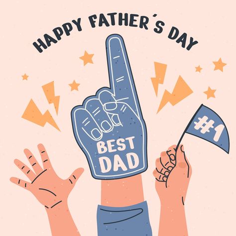 Father's Day Drawing, Father's Day Illustration, Kids Food Crafts, Fathers Day Banner, Easy Fathers Day Craft, Fathers Day Art, Holiday Graphics, Father's Day Celebration, Happy Cards