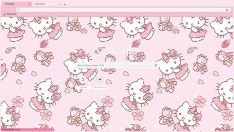 Hello Kitty Sakura Chrome Theme - ThemeBeta Hello Kitty Sakura, Tapeta Hello Kitty, 헬로키티 배경화면, 컴퓨터 배경화면, Chrome Theme, Wallpaper Hello Kitty, Kawaii Wallpapers, Hello Kitty Wallpaper Hd, Images Hello Kitty