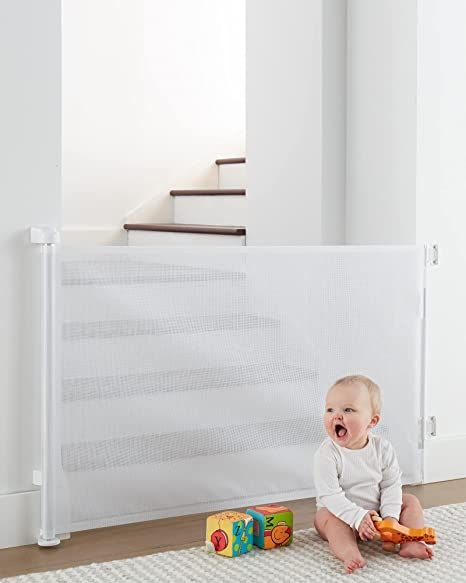 Baby Gate Play Area, Baby Proofing Stairs, Retractable Pet Gate, Outdoor Dog Gate, Top Of Stairs Gate, Child Gate, Gates For Stairs, Retractable Dog Gate, Retractable Stairs