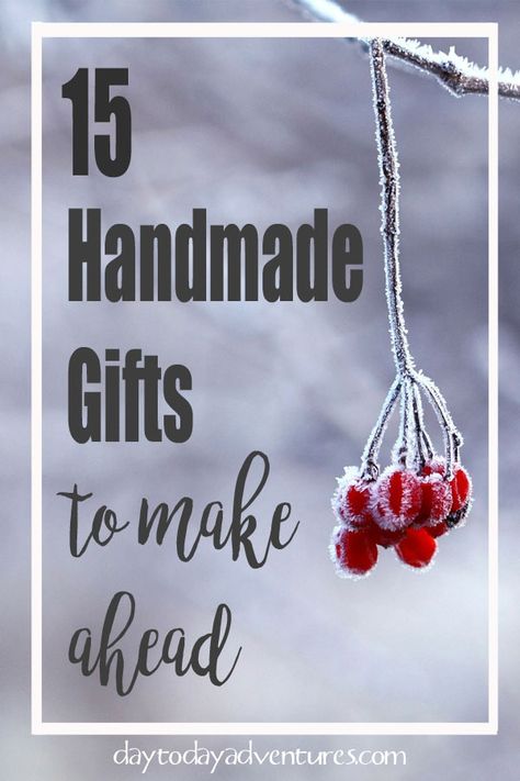 Easy Homemade Gifts, Easy Diy Christmas Gifts, Christmas Gifts To Make, Gifts To Make, Navidad Diy, Christmas Crafts For Gifts, Easy Christmas Diy, Handmade Christmas Gifts, Homemade Christmas Gifts